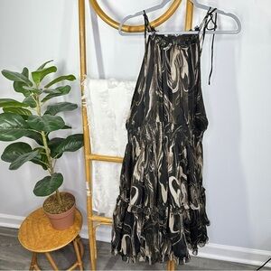 Banana Republic Marble Tiered Dress sz XXL